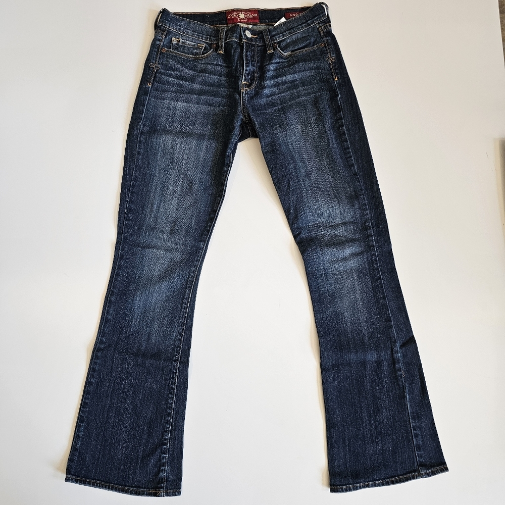 Lucky Brand Jeans Sofia Bootcut Midrise stretch size 6 / 28